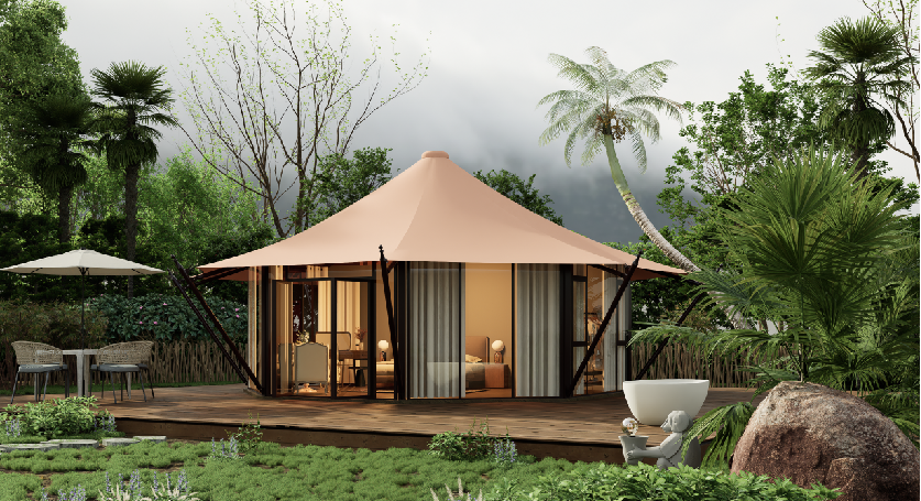 舒城县异形篷房定制：专属设计赋能，打造城市户外专属名片